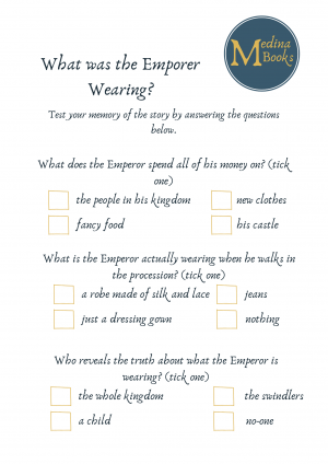 The Emperor's New Suit Activity Pack