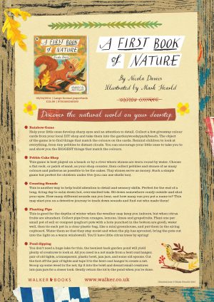 First Book of Nature Activity Sheet