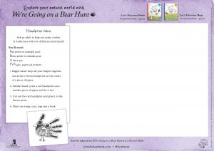 Indoor Bear Hunt Activity Sheet