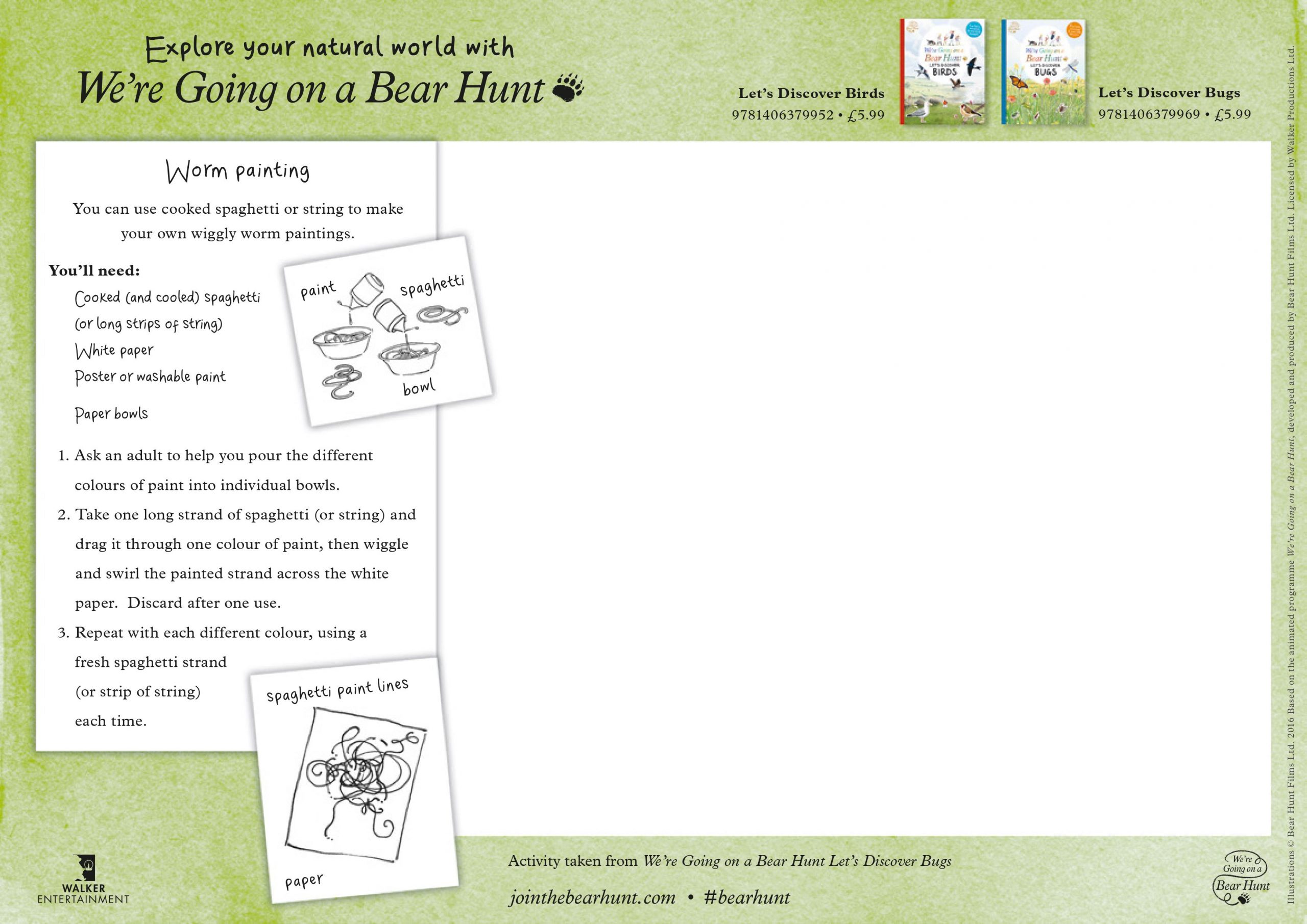 Indoor Bear Hunt Activity Sheet - Image 3