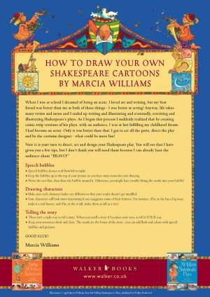 Learn to Draw Shakespeare Cartoons Sheet