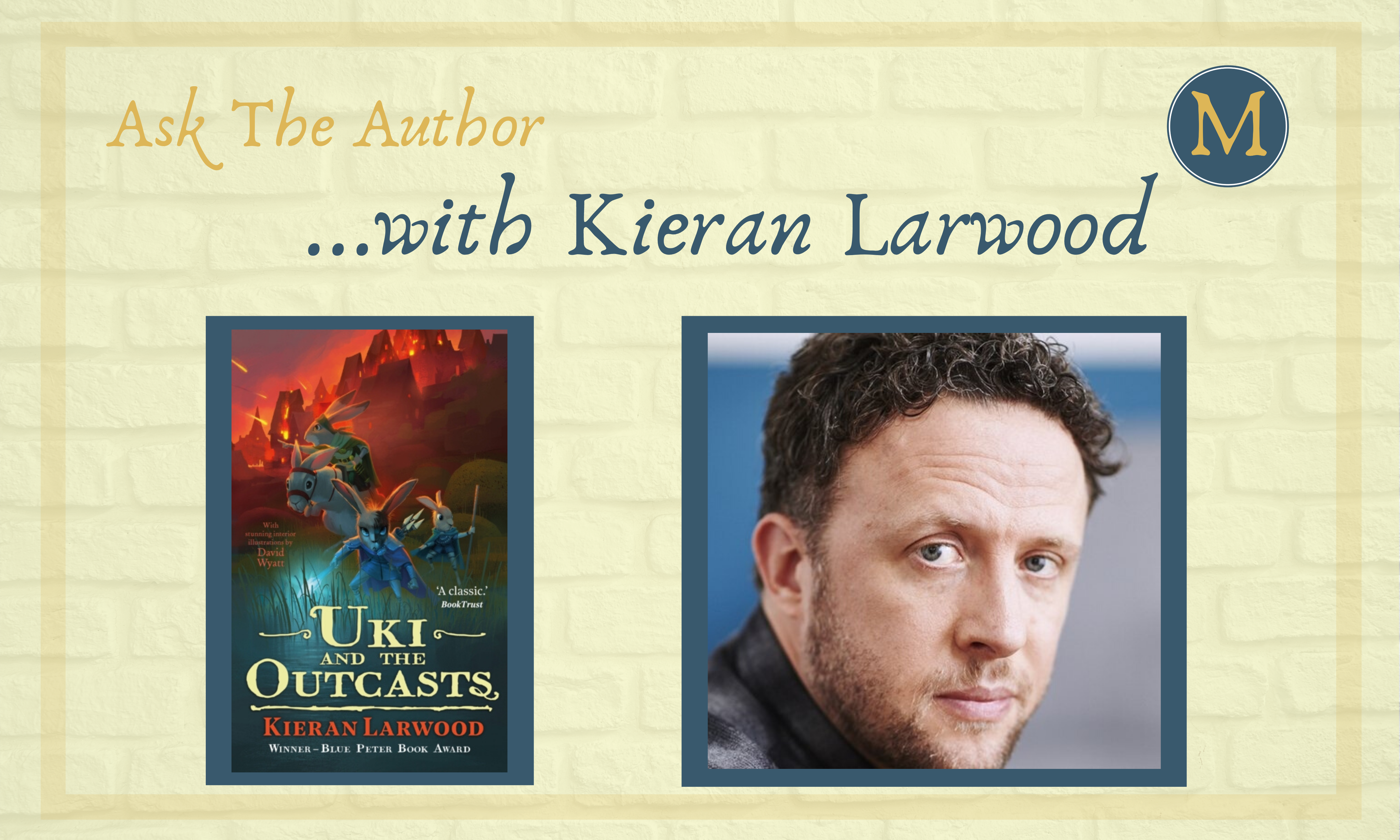 Ask the Author Kieran Larwood website (1) Kieran Larwood
