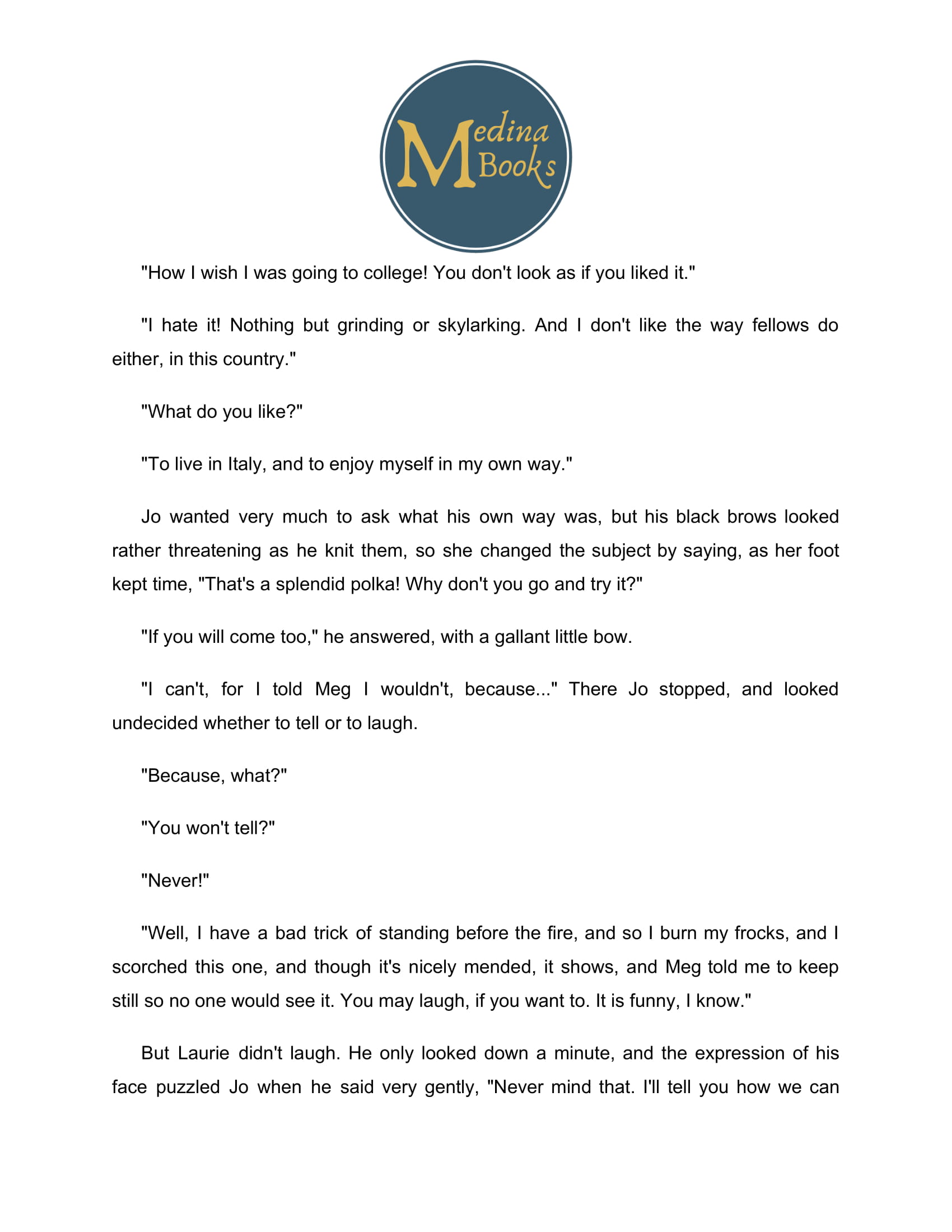 Little Women Read-Along Sheet (Chapter Three) - Image 12