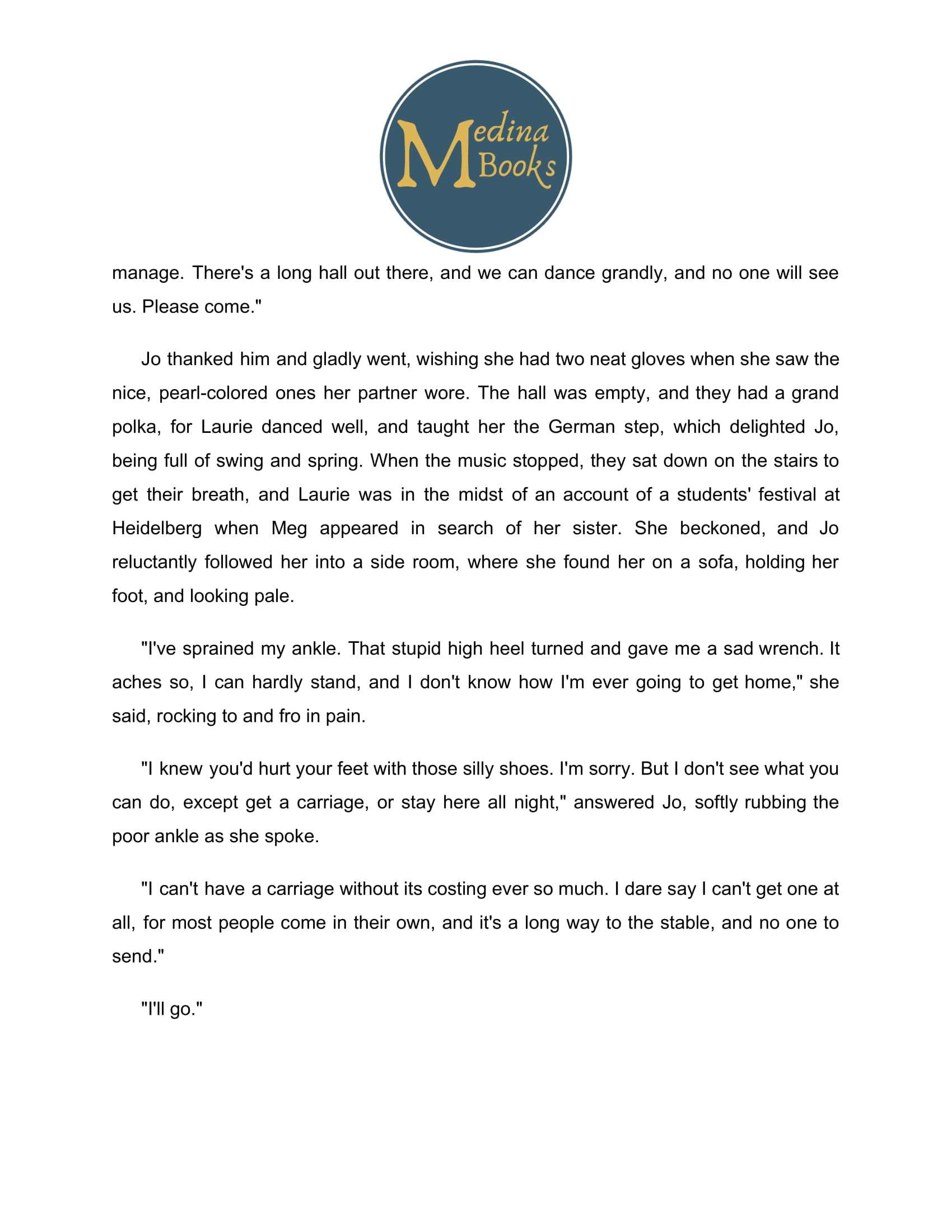Little Women Read-Along Sheet (Chapter Three) - Image 13