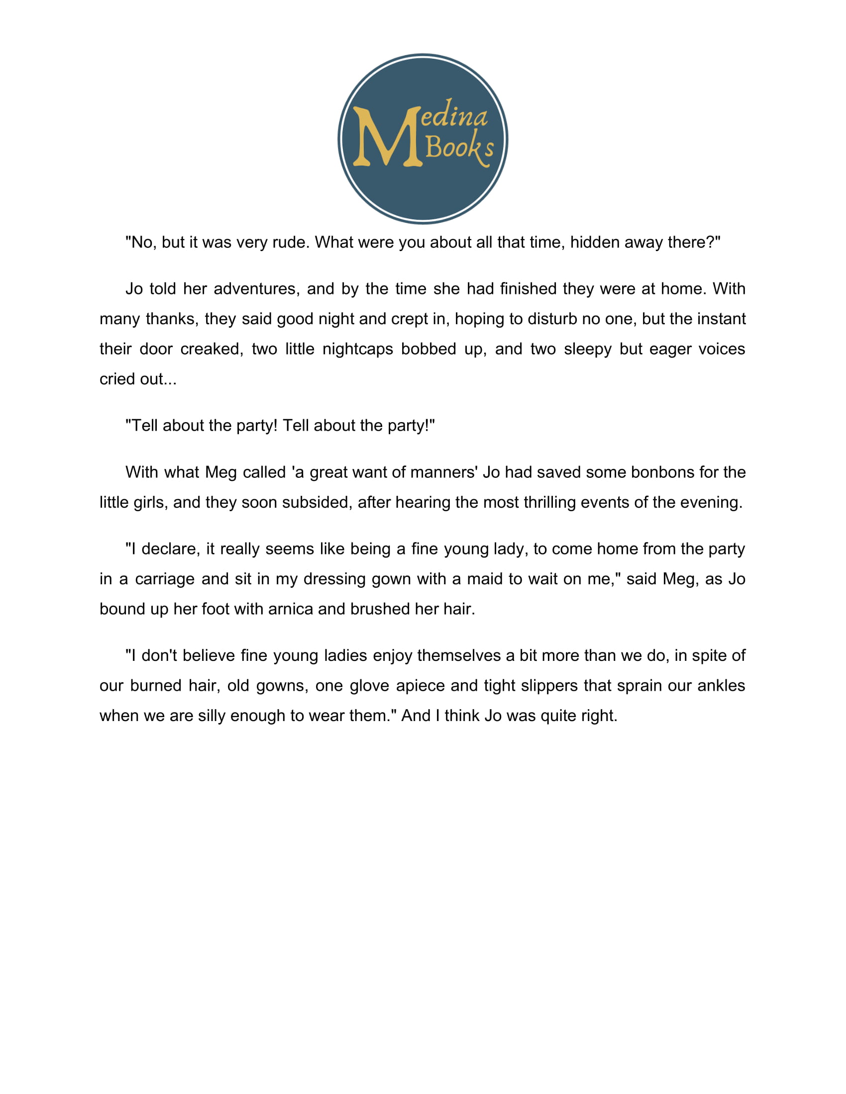 Little Women Read-Along Sheet (Chapter Three) - Image 17