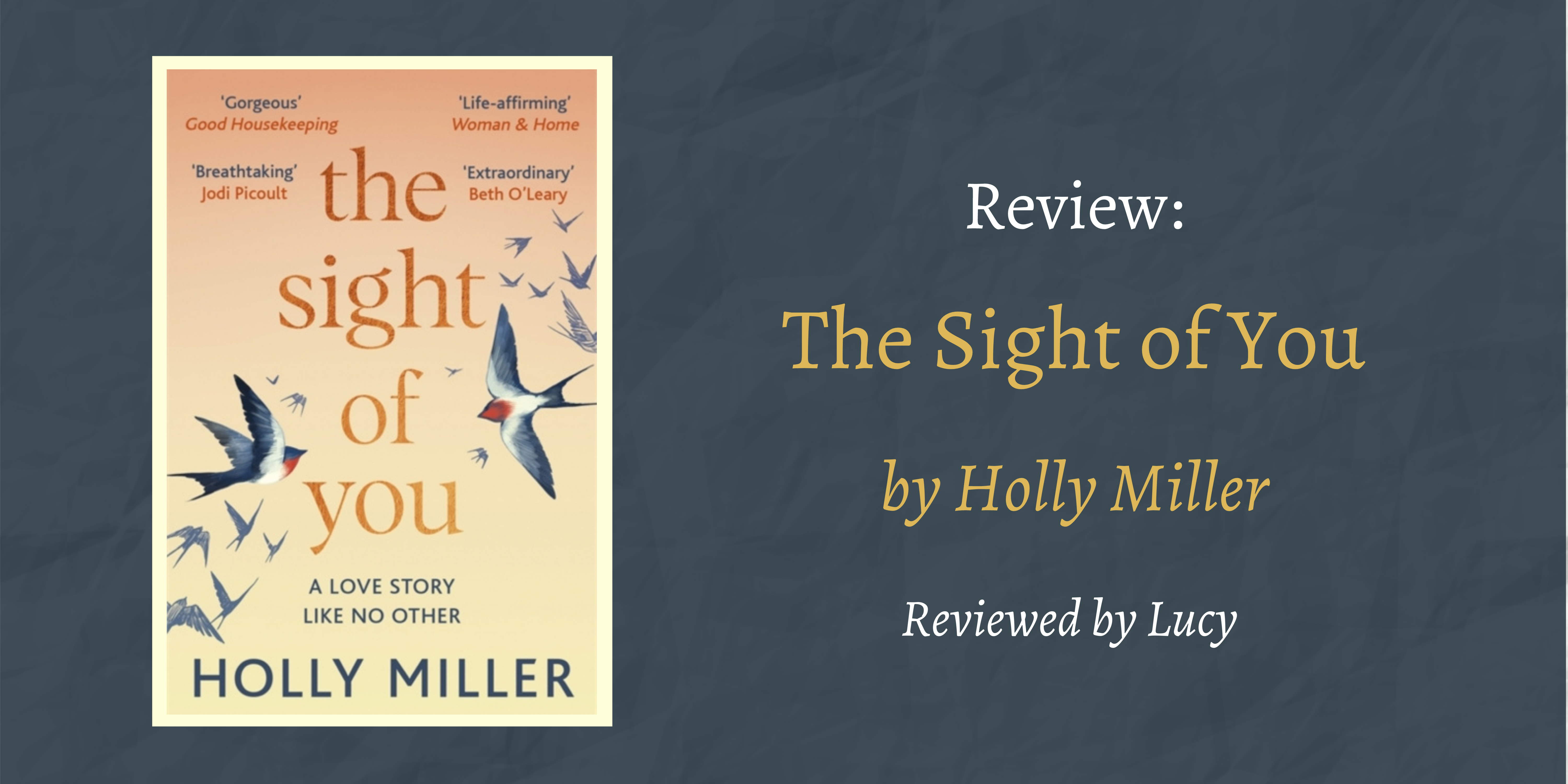 Review_ Sight of You Book Review The Sight of You